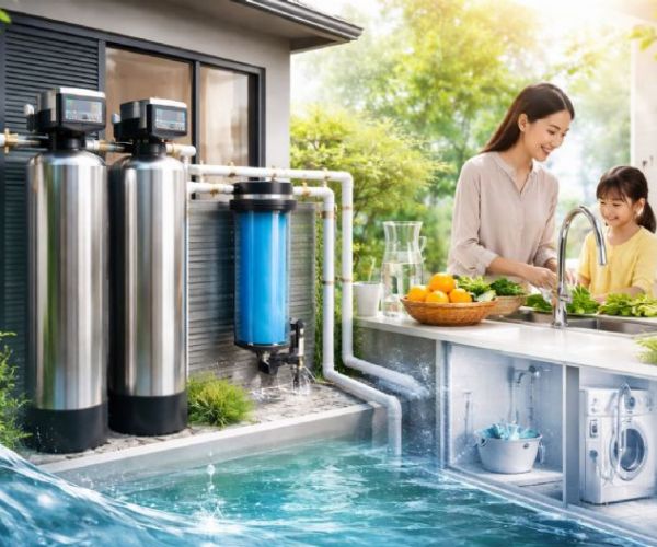 全屋淨水的優點｜從源頭改善，全家用水一次到位